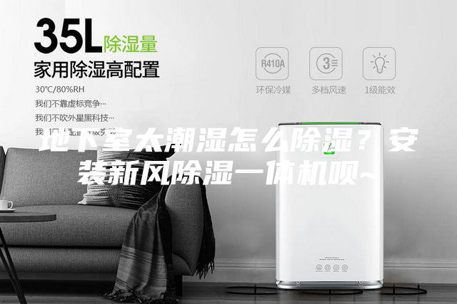 地下室太潮濕怎么除濕？安裝新風除濕一體機唄~