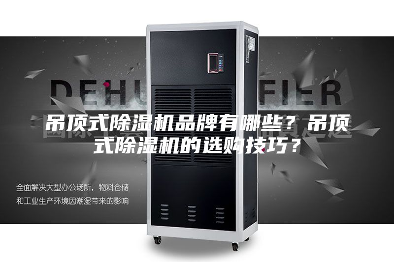 吊頂式除濕機品牌有哪些？吊頂式除濕機的選購技巧？