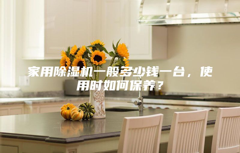 家用除濕機一般多少錢一臺，使用時如何保養(yǎng)？