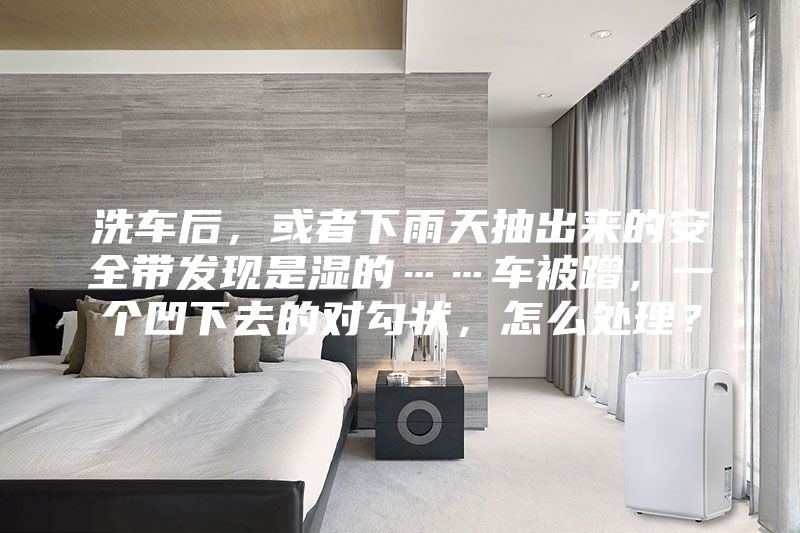 洗車后，或者下雨天抽出來(lái)的安全帶發(fā)現(xiàn)是濕的……車被蹭，一個(gè)凹下去的對(duì)勾狀，怎么處理？