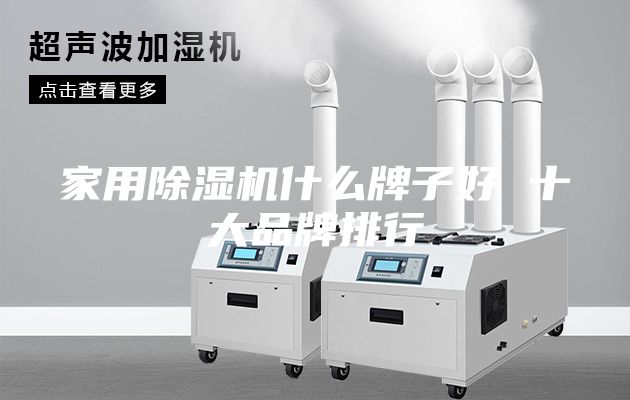 家用除濕機(jī)什么牌子好 十大品牌排行