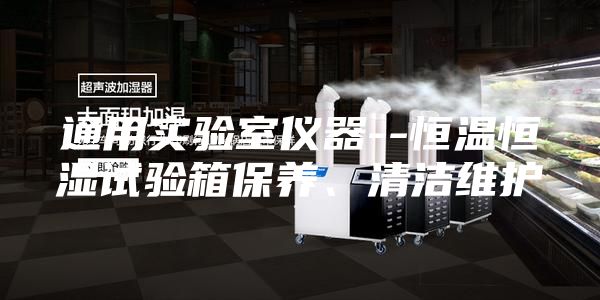 通用實(shí)驗(yàn)室儀器--恒溫恒濕試驗(yàn)箱保養(yǎng)、清潔維護(hù)
