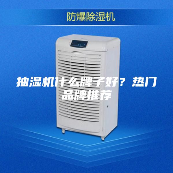 抽濕機什么牌子好？熱門品牌推薦