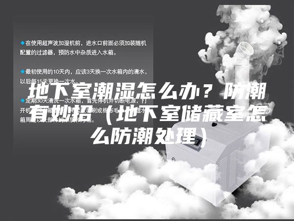 地下室潮濕怎么辦？防潮有妙招（地下室儲藏室怎么防潮處理）