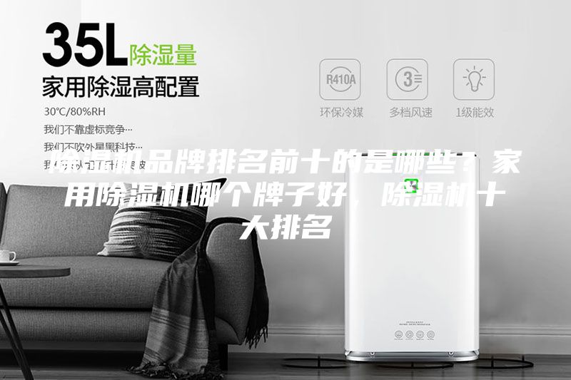 除濕機品牌排名前十的是哪些？家用除濕機哪個牌子好，除濕機十大排名