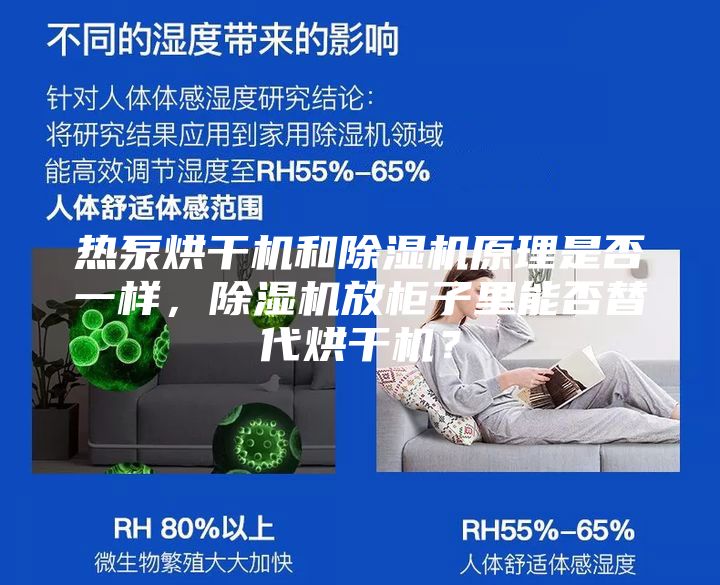 熱泵烘干機和除濕機原理是否一樣，除濕機放柜子里能否替代烘干機？